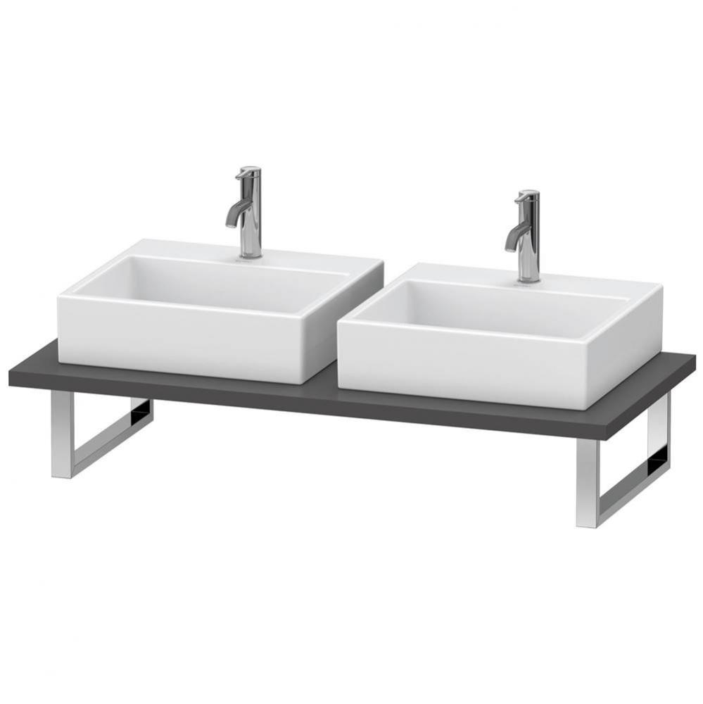 Duravit X-Large Console  Graphite Matte
