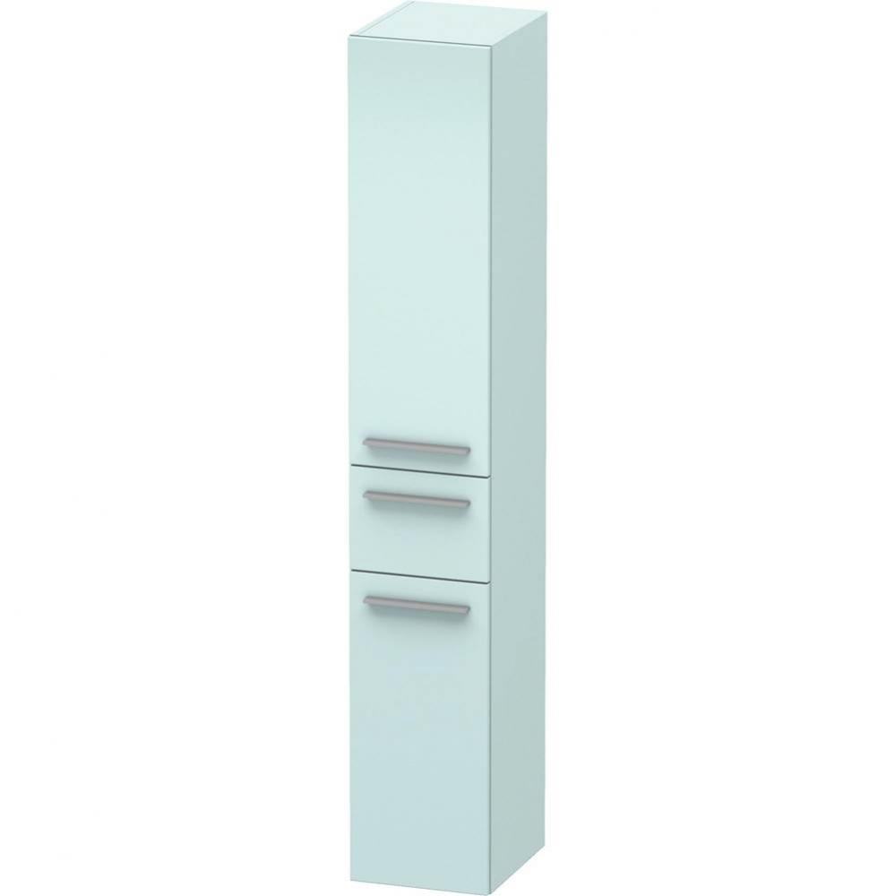 Duravit X-Large Tall Cabinet  Light Blue Matte