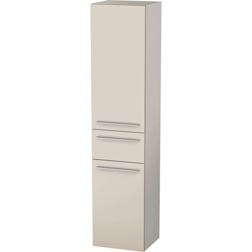 Duravit X-Large Tall Cabinet Taupe