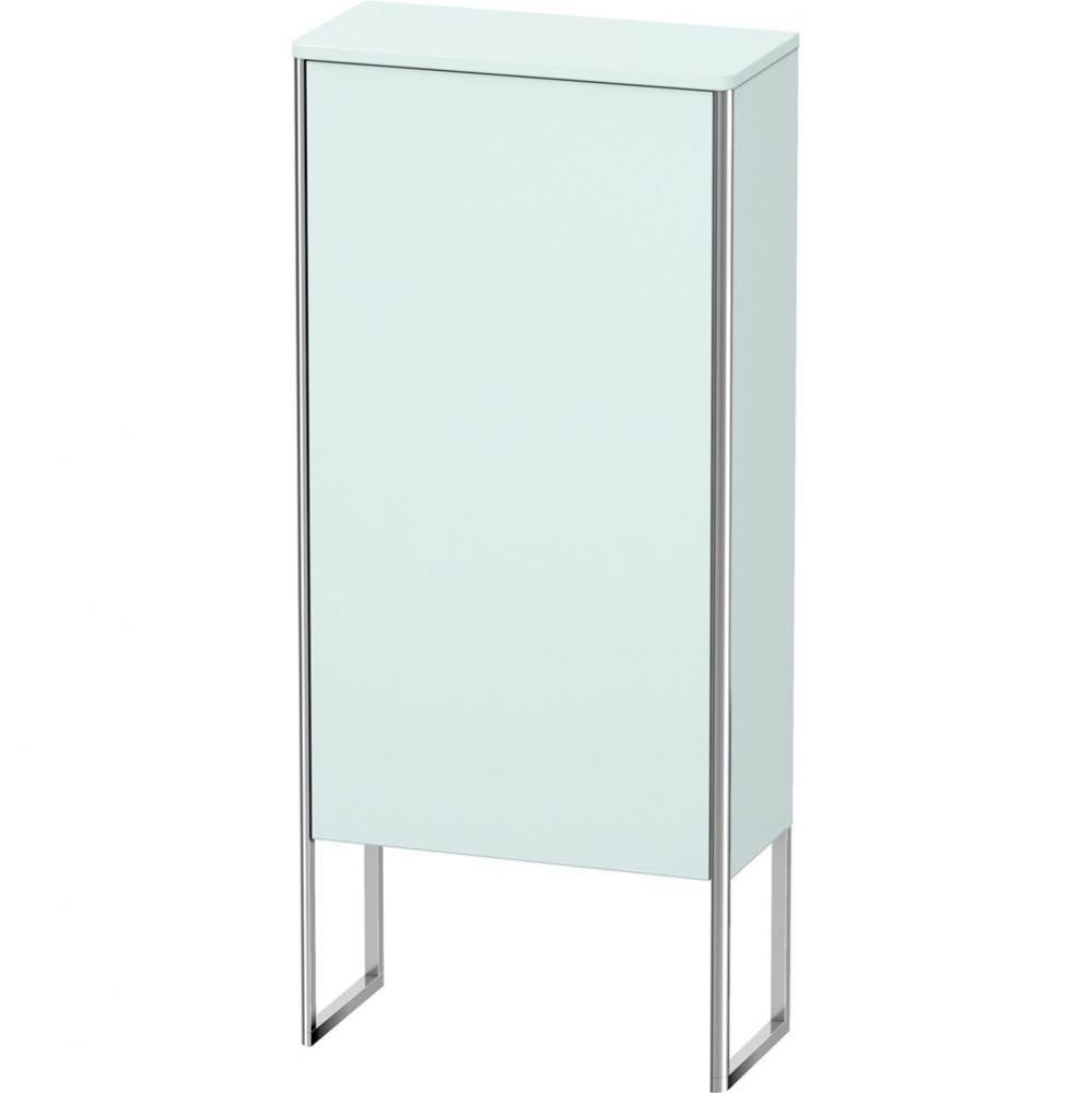 Duravit XSquare Semi-Tall Cabinet  Light Blue Matte