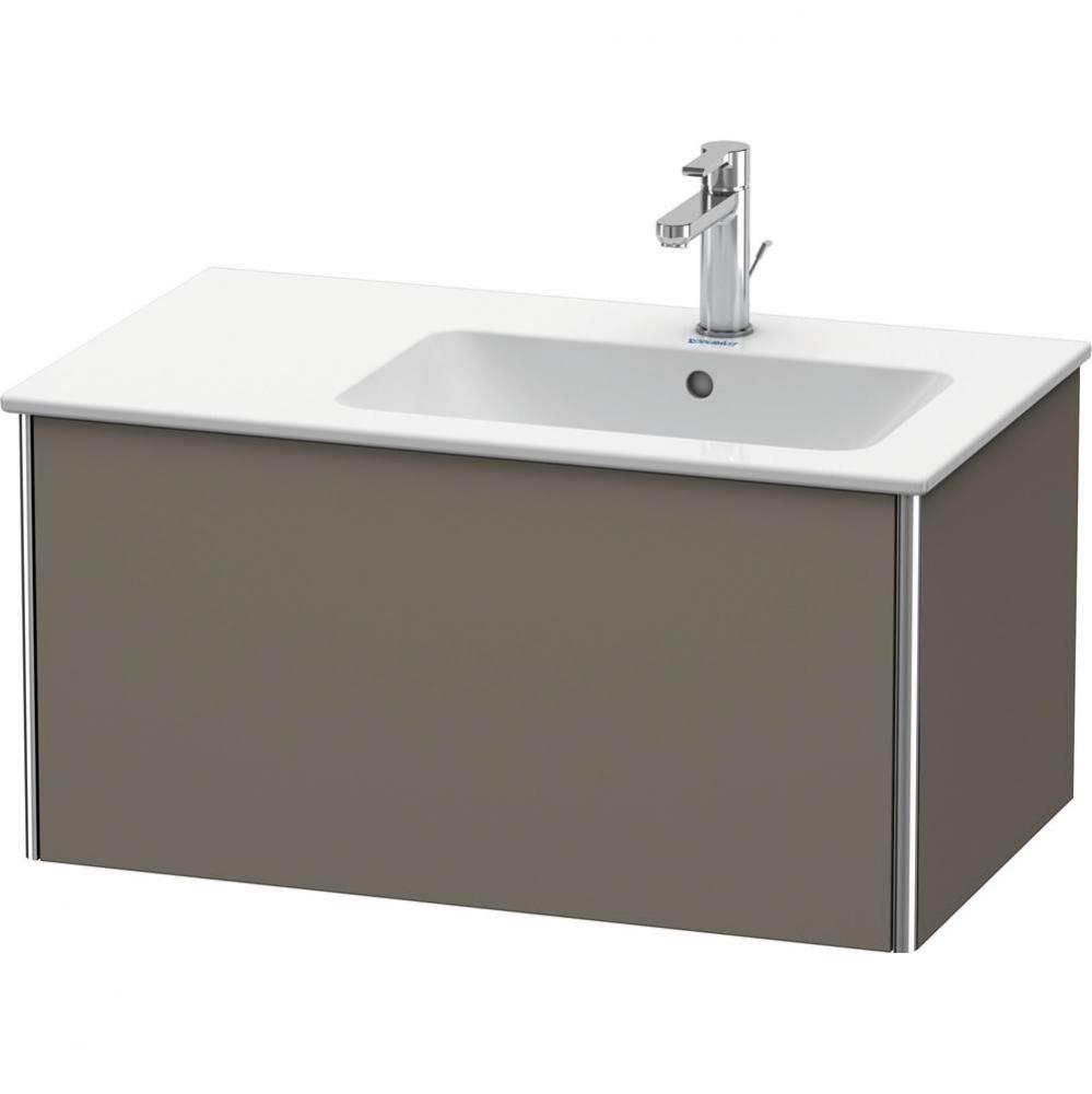 Duravit XSquare Vanity Unit Wall-Mounted  Flannel Gray Satin Matte