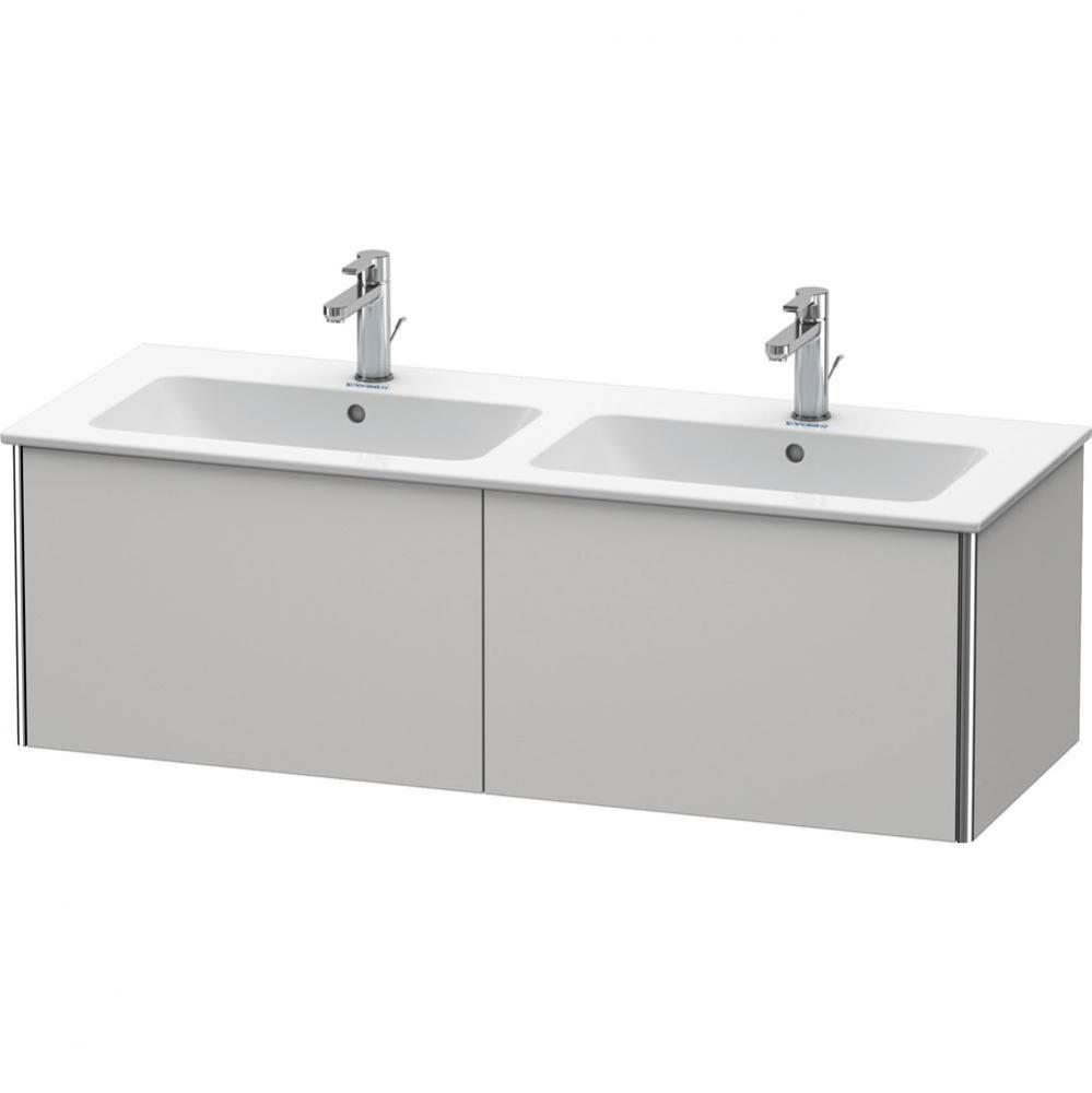 Duravit XSquare Two Drawer Wall-Mount Vanity Unit Nordic White
