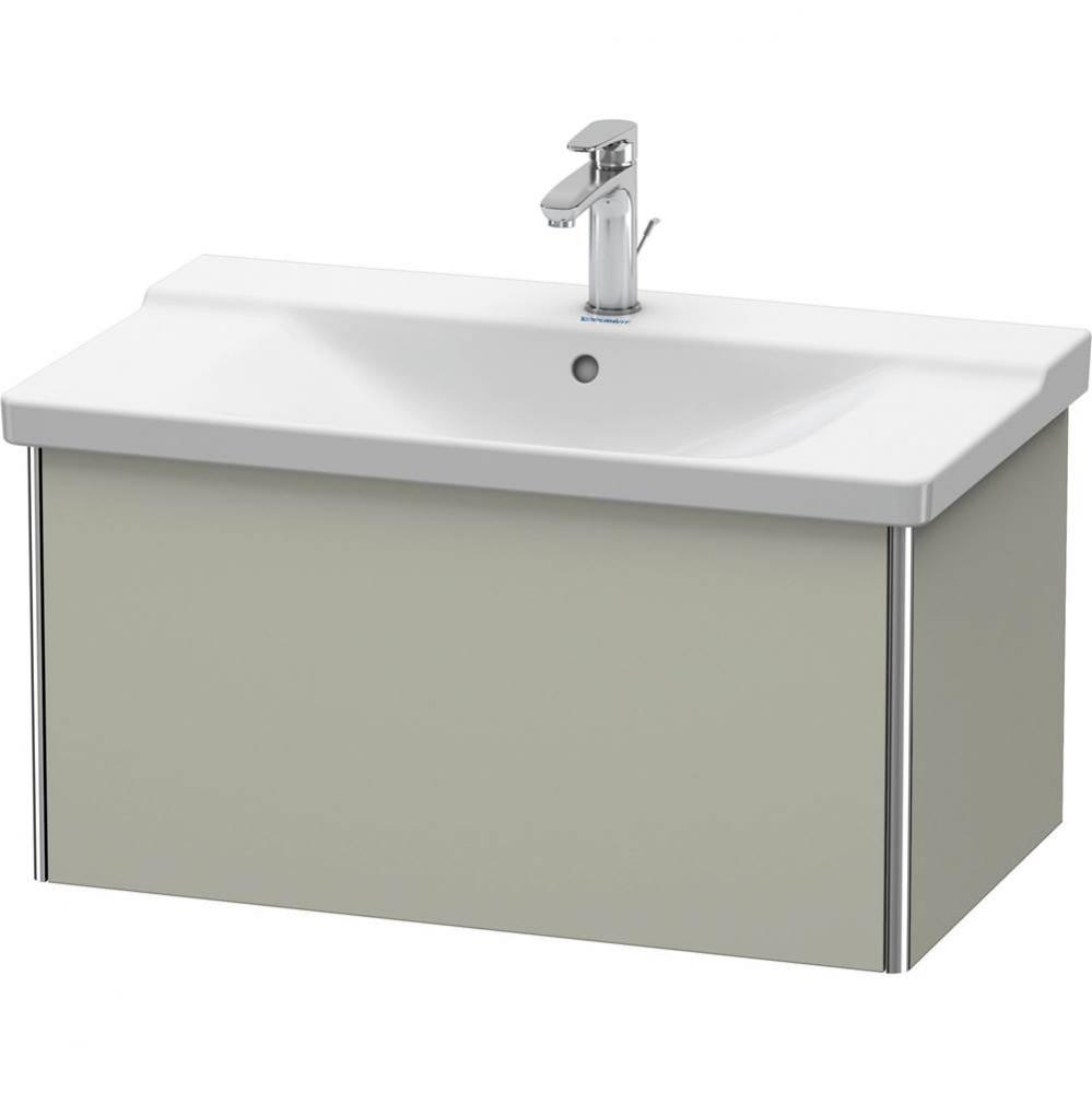 Duravit XSquare Vanity Unit Wall-Mounted  Taupe Satin Matte