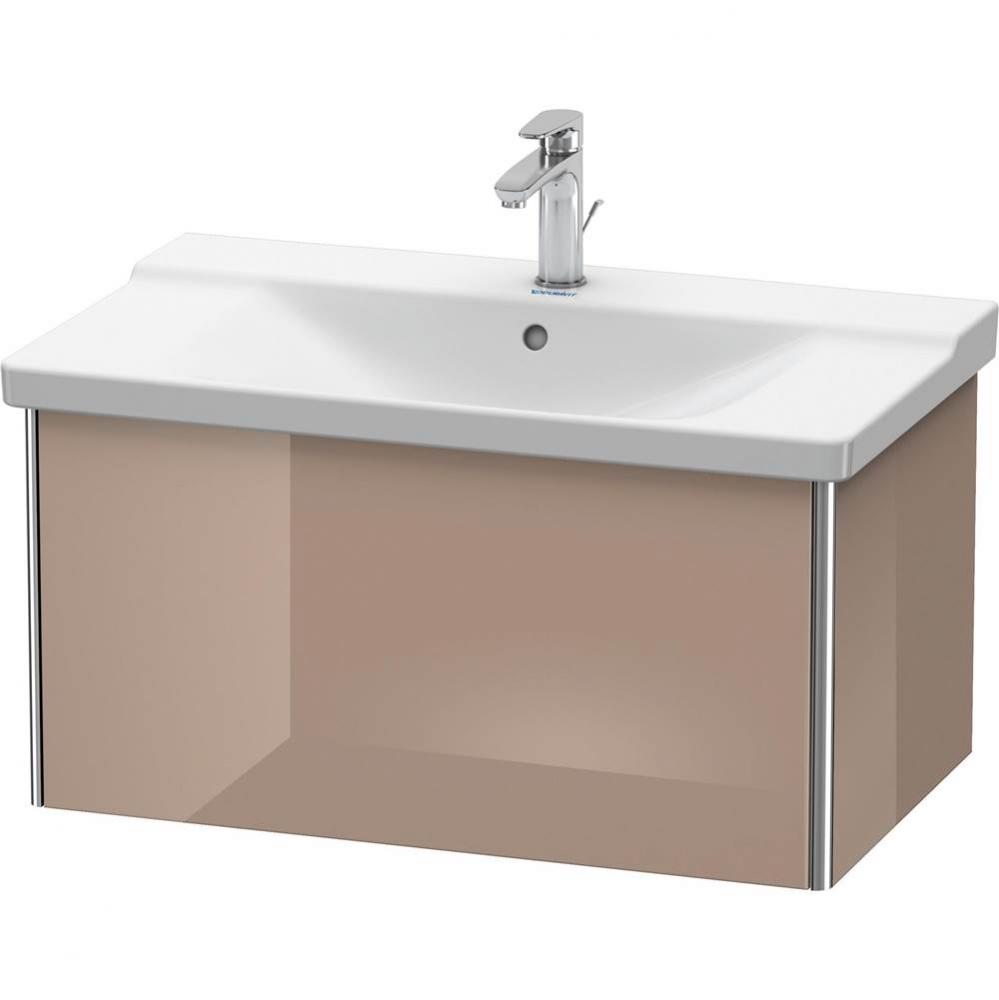 Duravit XSquare Vanity Unit Wall-Mounted  Cappuccino High Gloss