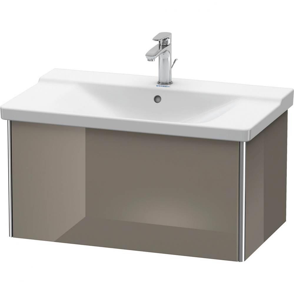 Duravit XSquare Vanity Unit Wall-Mounted  Flannel Gray High Gloss