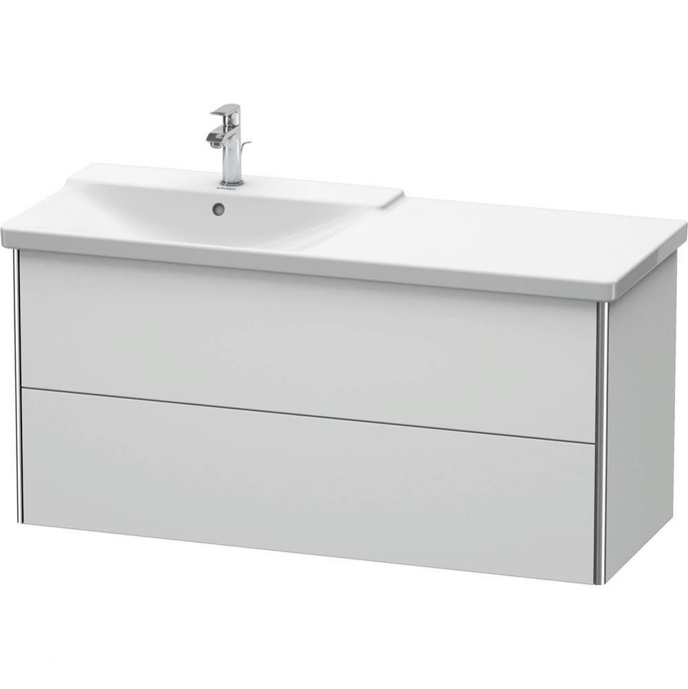 Duravit XSquare Vanity Unit Wall-Mounted  White Satin Matte