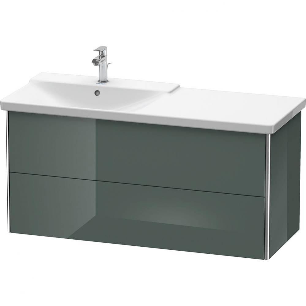 Duravit XSquare Vanity Unit Wall-Mounted  Dolomiti Gray High Gloss