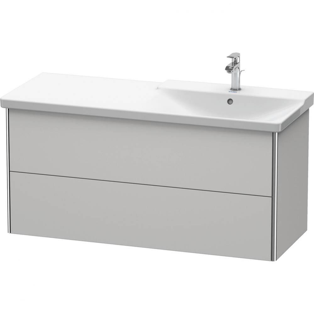 Duravit XSquare Vanity Unit Wall-Mounted  Nordic White Satin Matte