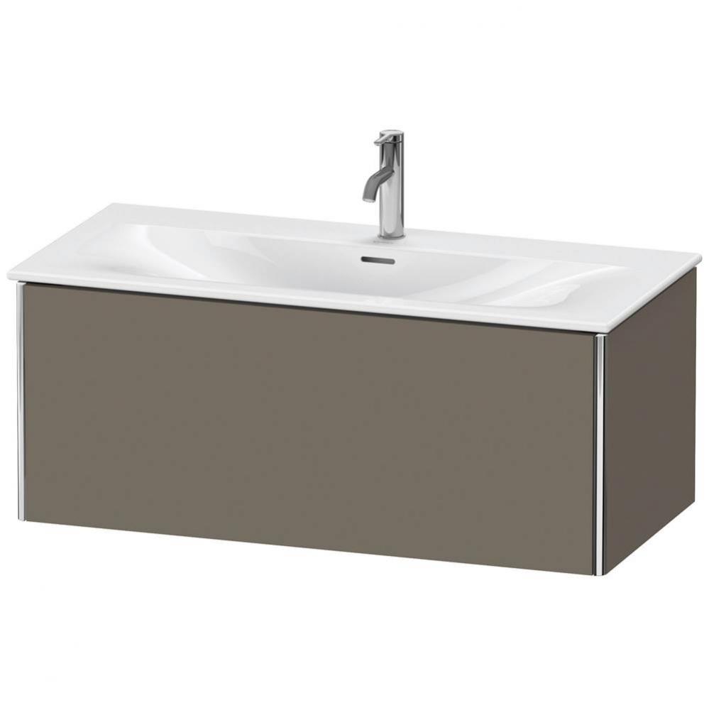 Duravit XSquare Vanity Unit Wall-Mounted  Flannel Gray Satin Matte
