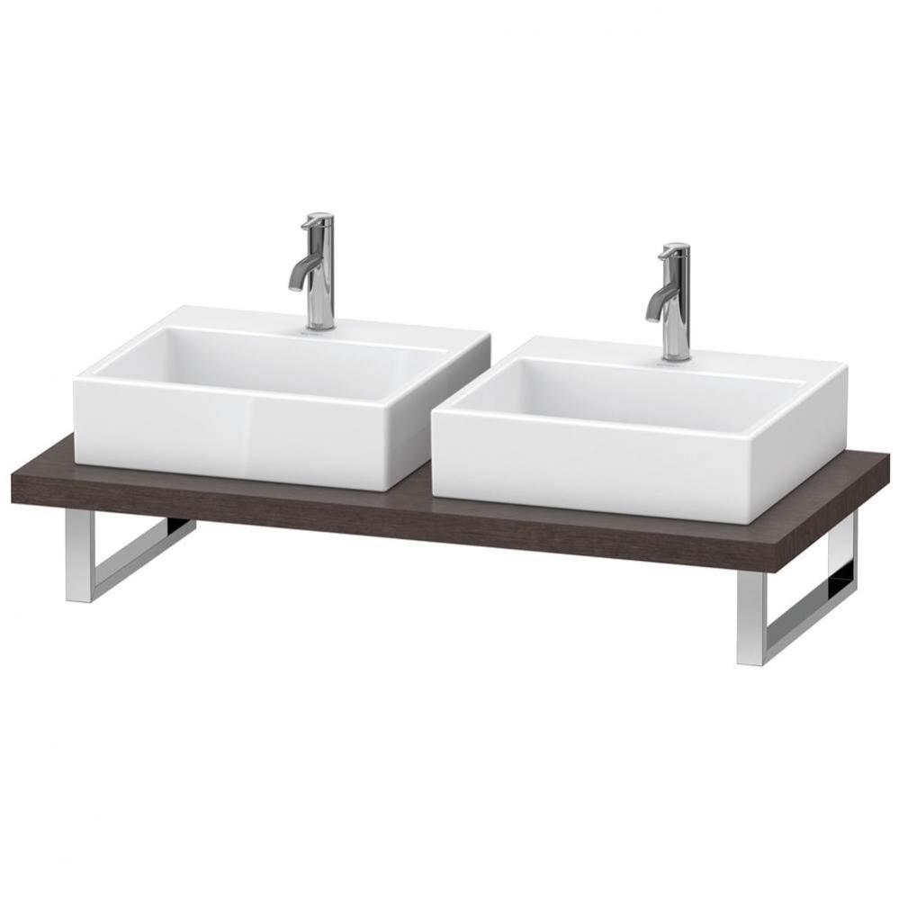 Duravit XViu Console  Brushed Dark Oak