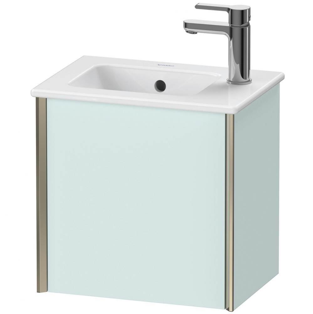 Duravit XViu One Door Wall-Mount Vanity Unit Light Blue