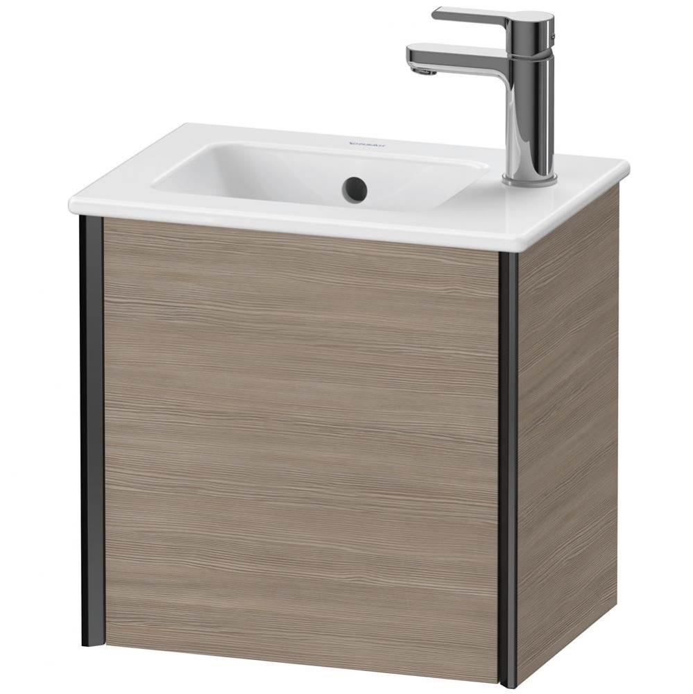 Duravit XViu One Door Wall-Mount Vanity Unit Silver Pine