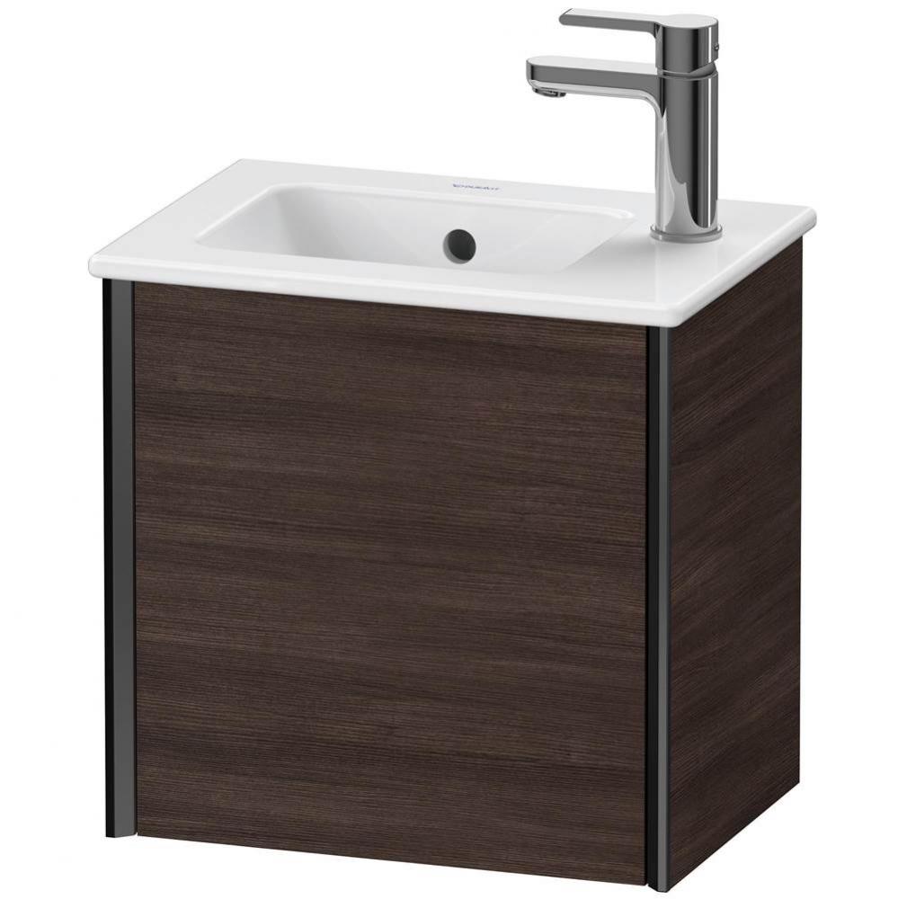 Duravit XViu One Door Wall-Mount Vanity Unit Chestnut Dark