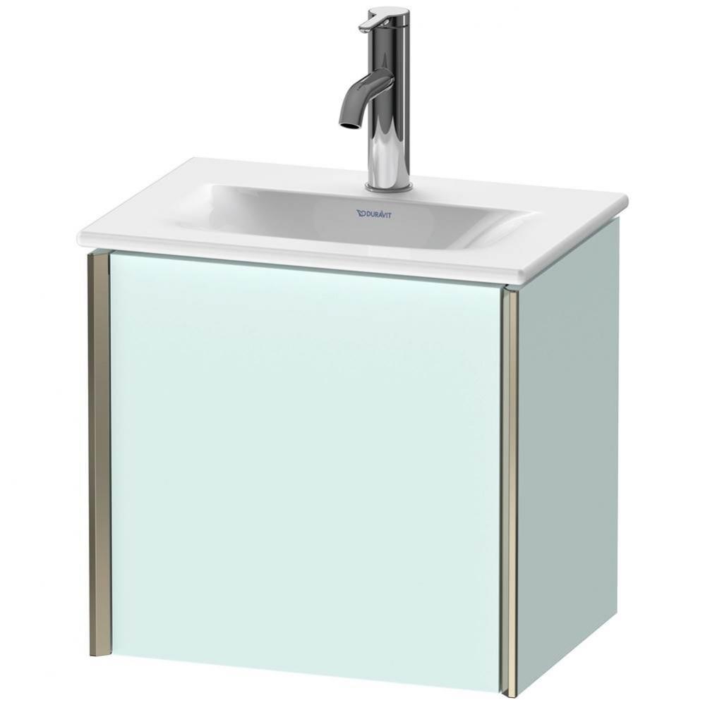 Duravit XViu One Door Wall-Mount Vanity Unit Light Blue