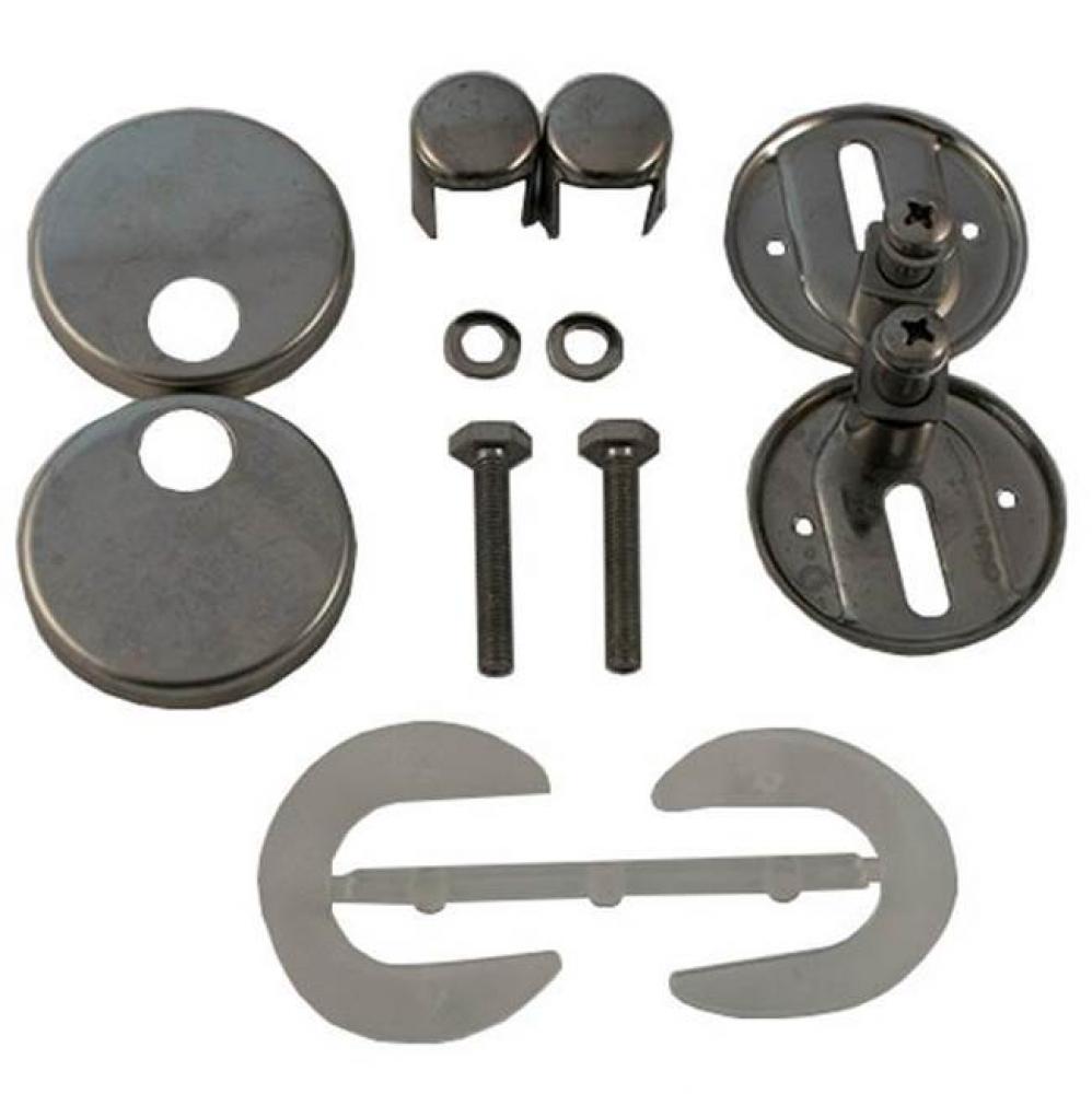 Hinges (Pair) for Seat and Cover Starck 1, #006588. Stainless Steel