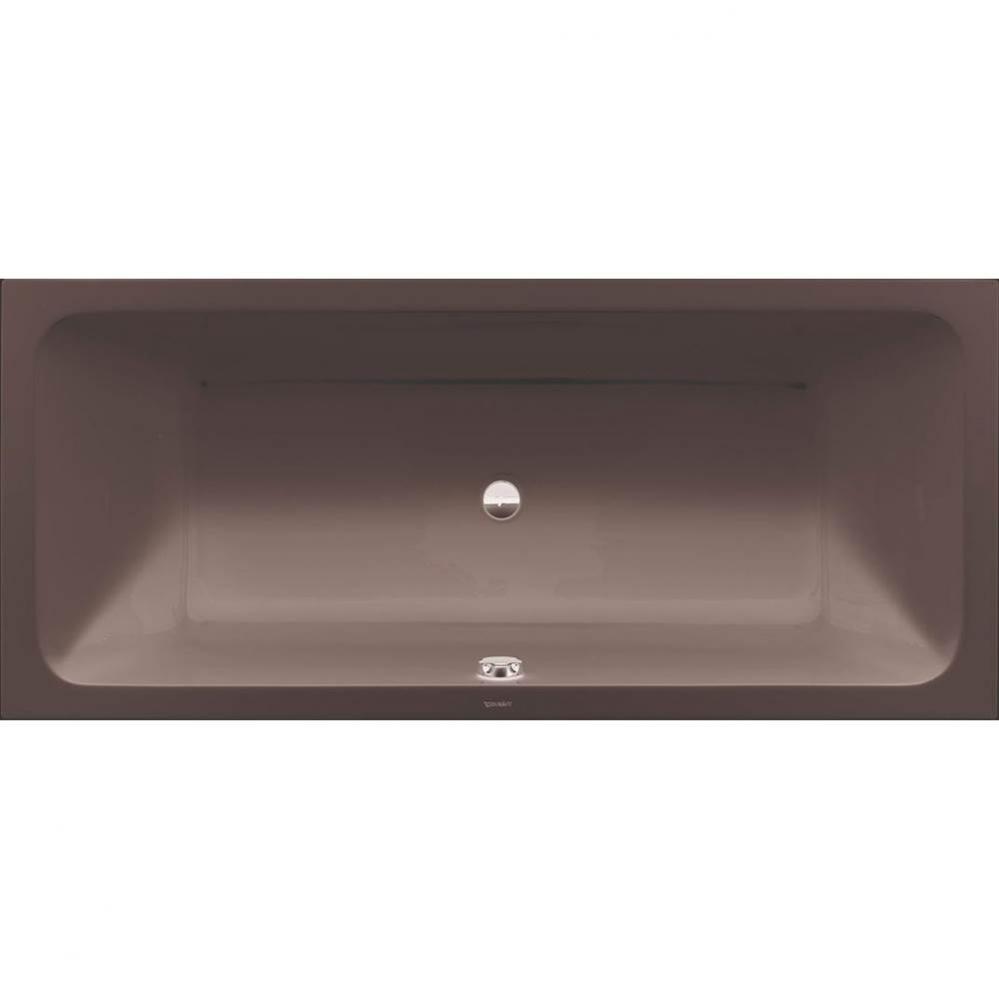 Duravit D-Code 70 7/8'' x 31 1/2'' Rectangular Drop In Bathtub in White Acryli