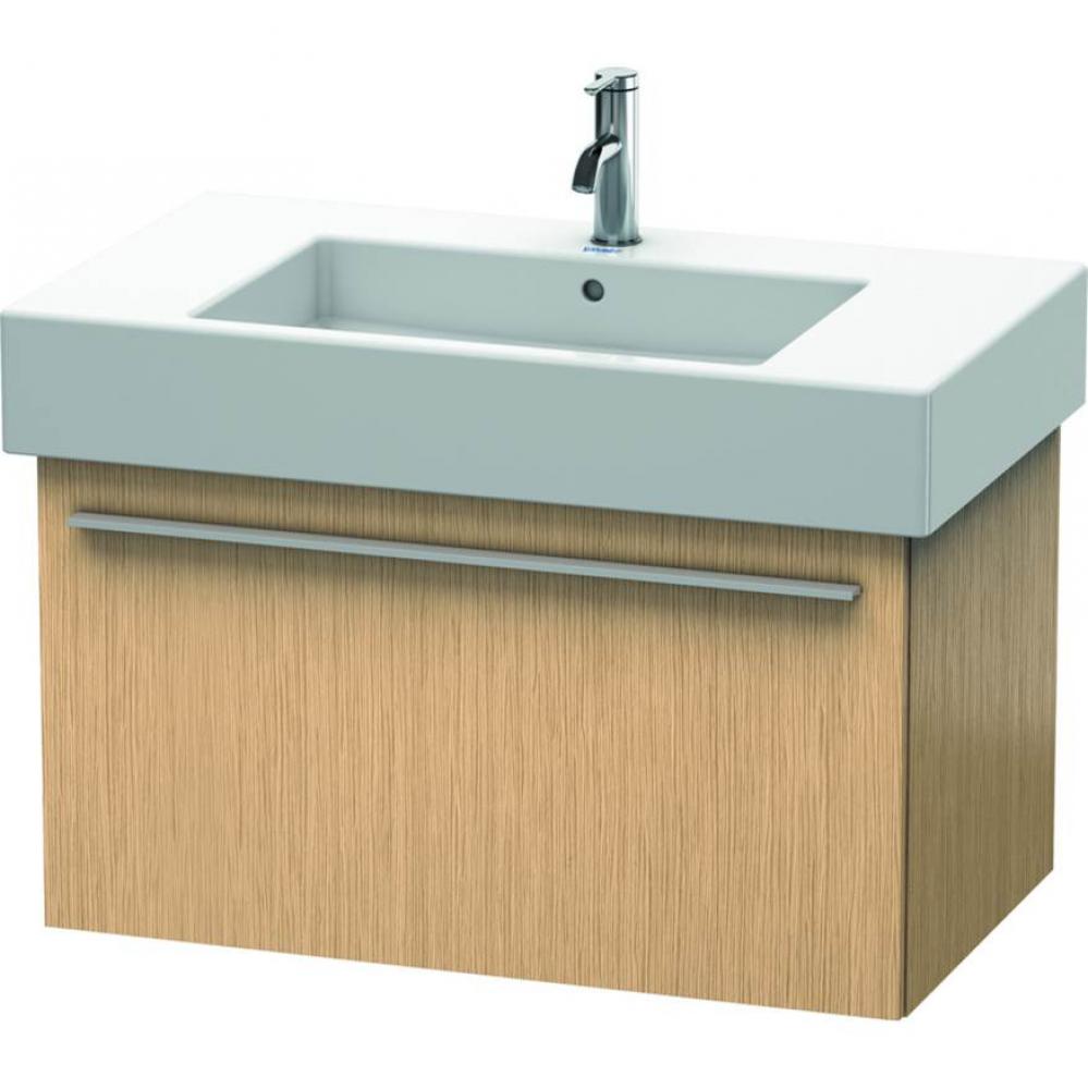 Duravit X-Large Wall-Mount Vanity Unit Brushed Oak