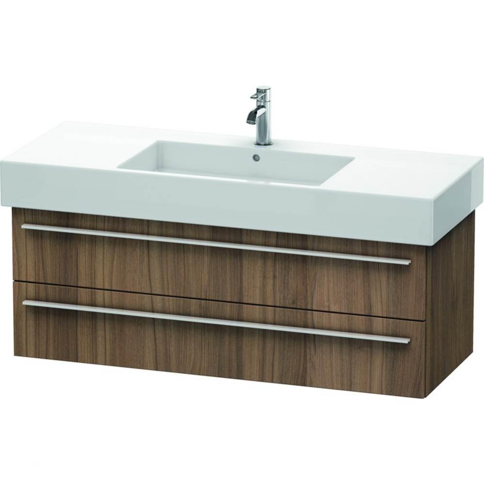 Duravit X-Large Wall-Mount Vanity Unit Walnut