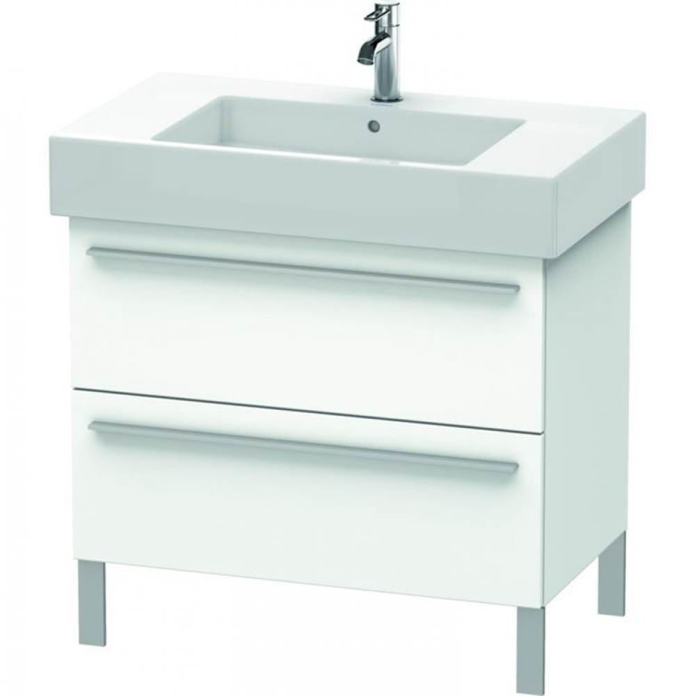 Duravit X-Large Two Drawer Floorstanding Vanity Unit White