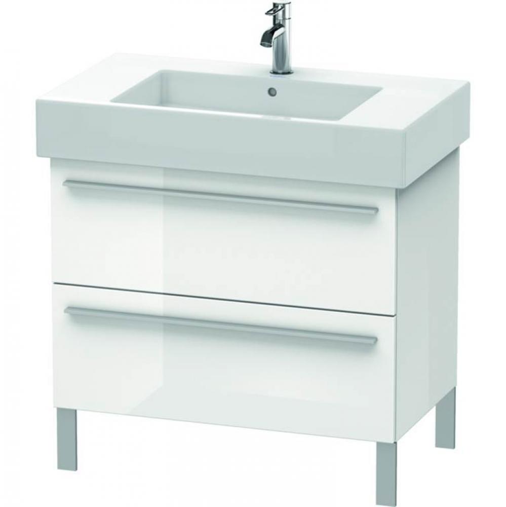 Duravit X-Large Two Drawer Floorstanding Vanity Unit White