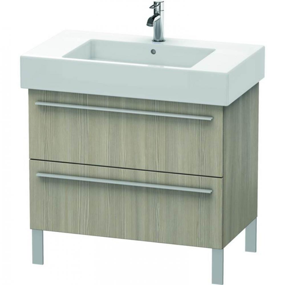 Duravit X-Large Floor Standing Vanity Unit  Pine Silver