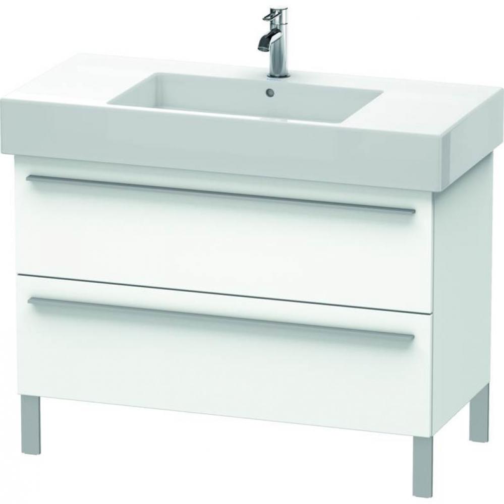 Duravit X-Large Two Drawer Floorstanding Vanity Unit White