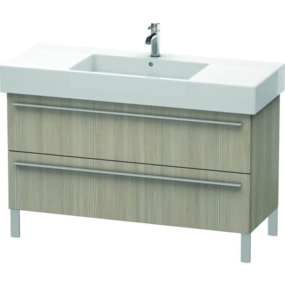 Duravit X-Large Floor Standing Vanity Unit  Pine Silver