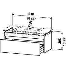 Duravit DS638201443 - DS Vanity unit WM, Terrra - 1 drawer,DuraStyle