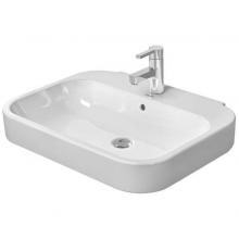 Duravit 23166500301 - Duravit Happy D.2 Wall-Mount Sink White with WonderGliss