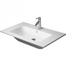 Duravit 23368332581 - Duravit ME by Starck Wall-Mount Sink White with WonderGliss