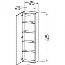 Duravit DS1218L5252 - Duravit DuraStyle Tall Cabinet  European Oak