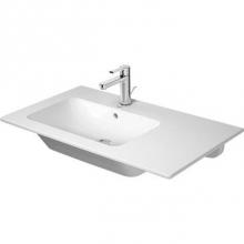 Duravit 23458332581 - Duravit ME by Starck Vanity Sink White with WonderGliss