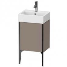 Duravit XV4531LB243 - Duravit XViu One Door Floorstanding Vanity Unit Basalt