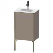 Duravit XV4068RB143 - Duravit XViu One Door Floorstanding Vanity Unit Basalt
