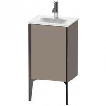Duravit XV4068RB243 - Duravit XViu One Door Floorstanding Vanity Unit Basalt