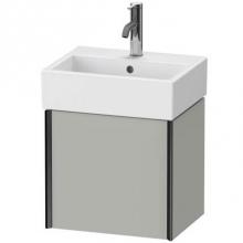 Duravit XV4231LB207 - Duravit XViu One Door Wall-Mount Vanity Unit Concrete Gray
