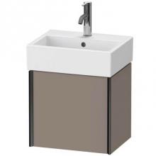 Duravit XV4231LB243 - Duravit XViu One Door Wall-Mount Vanity Unit Basalt