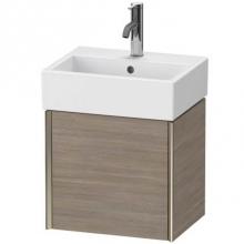 Duravit XV4231RB131 - Duravit XViu One Door Wall-Mount Vanity Unit Silver Pine