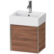 Duravit XV4231RB179 - Duravit XViu One Door Wall-Mount Vanity Unit Walnut