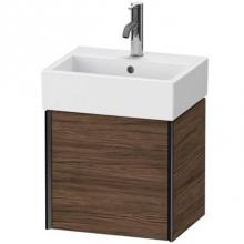 Duravit XV4231LB221 - Duravit XViu One Door Wall-Mount Vanity Unit Walnut Dark