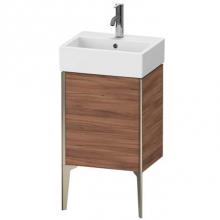 Duravit XV4531LB179 - Duravit XViu One Door Floorstanding Vanity Unit Walnut