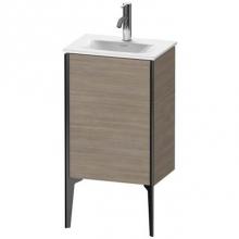 Duravit XV4068RB231 - Duravit XViu One Door Floorstanding Vanity Unit Silver Pine
