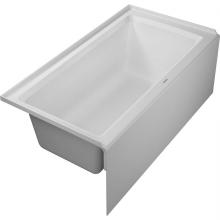 Duravit 700437000000090 - Duravit Architec 60'' x 32'' Rectangular Alcove Bathtub in White Acrylic with