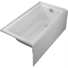 Duravit 700438000000090 - Duravit Architec 60'' x 32'' Rectangular Alcove Bathtub in White Acrylic with