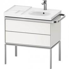 Duravit AU4575036360000 - Duravit Aurena 30 7/8'' Wall Mount Two Drawer Single Vanity Cabinet in Satin Matte White