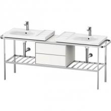 Duravit AU4590036360000 - Duravit Aurena 77 1/2'' x 31 5/8'' Console in Brushed Aluminum