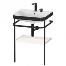 Duravit HP4735E2222 - Happy D.2 Plus C-Bonded Vanity Kit with Sink and Metal Console White