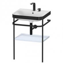 Duravit HP4735E9797 - Duravit Happy D.2 Plus C-Bonded Vanity Kit with Sink and Metal Console Light Blue