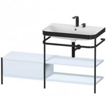 Duravit HP4747E9797 - Duravit Happy D.2 Plus C-Bonded Vanity Kit with Sink and Metal Console Light Blue