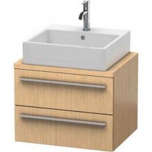 Duravit XL540501212 - Duravit X-Large Vanity Unit for Console  Brushed Oak
